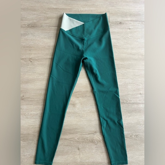 Wilo The Label Leggings Green Crossover SZ S - Picture 1 of 6